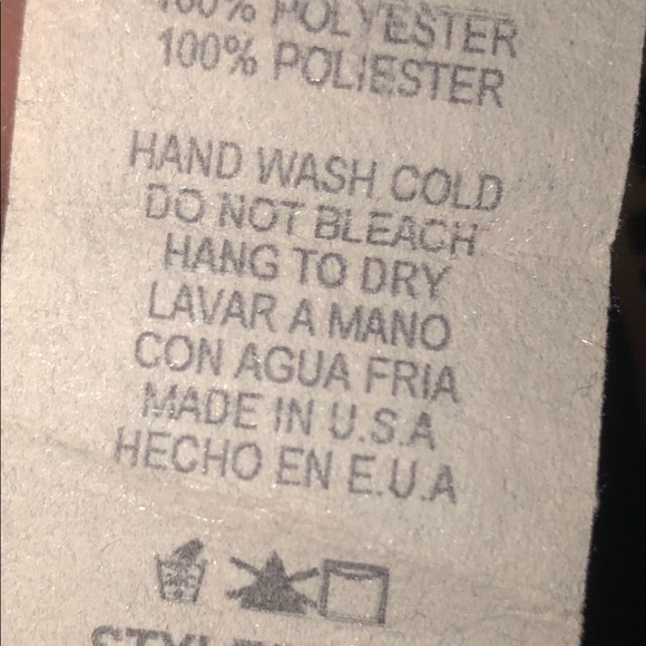 Forever 21 (vintage) Black & cream /ivory silk dress, puffed sleeve. Worn once - Picture 7 of 8